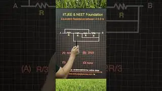 Equivalent Resistance between A and B #resistance #circuit