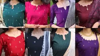 😍👌Новые модели воротников-курти для повседневной носки | Простые и стильные модели воротников-кур...