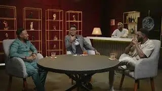 set design for the Black table show on TVC