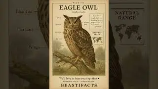 Eagle Owl &ndash; The Silent Emperor of the Night 🦉🌙