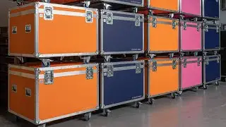 FLIGHT CASE FOR 12 X INFINITY LED - ALP Flight Cases