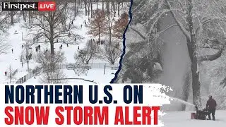 US Dual Winterstorm LIVE: Snow Blankets Virginia as Winter Storm Alert Issued in Northern US | N18G