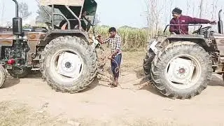 Tochan muqabla eicher tractor 🚜 485hd vs eicher tractor 🚜 485hd tochan panchi v/s baaj#viral video 