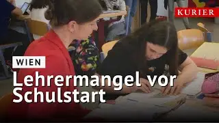 Vor Schulstart: Massiver Lehrermangel in Wien