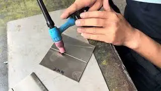 ANDELI TIG-250PL cold welded 2mm stainless steel plate