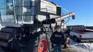 breif walkthru of the gleaner f and colab with @danekasha drop him a sub #farmequipment #glean
