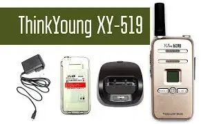 ThinkYoung XY-519 - UHF китайская радиостанция 400-480 МГц, 99 каналов. Обзор, проверка, разборка.