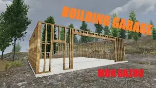 BUILDING  The GARAGE & Becoming The WORST PIZZA DELIVERY DRIVER - Mon Bazou