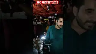 रामलीला मैदान मैं हुई नारेबाजी l ssc protest 2025 #ssc #protest #ytvideo  #shorts