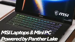 MSI x Intel at CES 2026: New Prestige, Stealth 16 & Cubi NUC AI+ | Talking Tech | Intel Technology