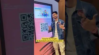 Google surprised us at YouTube Event #shorts #youtubecreatorcollective Ahmedabad 2025