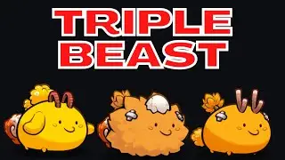 Rank 2 | Challenger 1871 Stars | Triple Beast | Axie Infinity Gameplay Origin V3