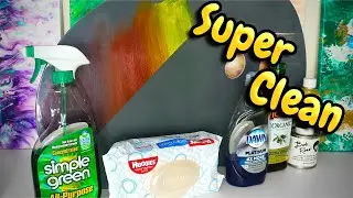 Best Way To Clean & Maintain A Mixing Palette!