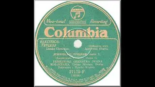 Lemko-Rusyn 78rpm recordings Columbia 27175-F A/B Lemko Prydany - part 1 and 2. @LemkoHUB  Feb1929