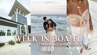 30A Florida Vlog 🌴 | Wedding Venue Shopping, Coastal Eats & Family Time | Camp Creek Tour