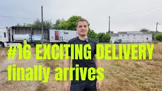 MAJOR MILESTONE reached as big delivery of equipment FINALLY arrives