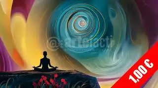 Cosmic Spiral Vortex Meditation | HD 1080p Stock Footage