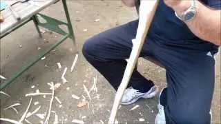 Bogenbau aus Haselnuss PART(2/2)