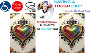 Having a tough day? Fire up yr brain with (some more) motivational thoughts by Dr Ahmed inspire u