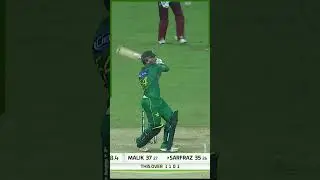 #SarfarazAhmed Strikes With The Bat #Pakistan vs #WestIndies #PCB #SportsCentral #Shorts MA2A