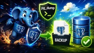 PostgreSQL Logical Backup-Pg-dump| How to take backup using pg_dump