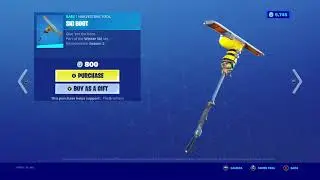 *RARE* SKI BOOT PICKAXE BACK IN FORTNITE! (WINTER SKI SET)