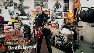 'She's A Bad Motorcycle' VINCE RAY'S LOSER MACHINE (session) BOPFLIX