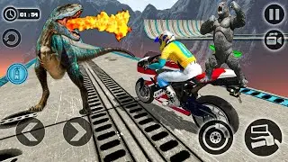 Impossible Motor Bike Tracks Games &ndash; Pro Motorcycle Racing Games &ndash; Android Gameplay #17