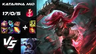 MID Katarina vs Talon - EU Grandmaster Patch 25.24