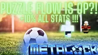 Using the MOST RANDOM BUILD in META LOCK! PUZZLE FLOW IS OP!? (Roblox) #bluelock #metalock #roblox