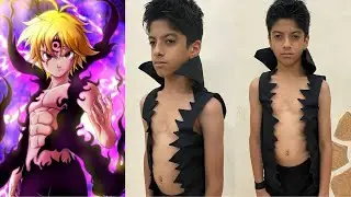 How to make Meliodas costume | Assault Mode | Seven Deadly Sins Anime