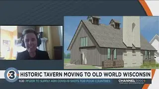 Historic tavern moving to Old World Wisconsin