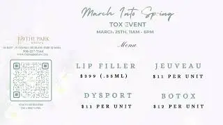 Botox Event  - The Park MedSpa