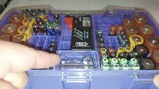 Review of the Battery Organizer Storage Case with Tester