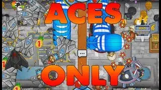 MONKEY ACE ONLY! - Bloons TD Battles
