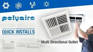 Air Condtioning Multi Directional Outlet Quick installation