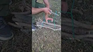 survival#bushcraft #skills #campfire #shorts