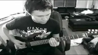 DragonForce: Through the fire and flames (guitar cover)