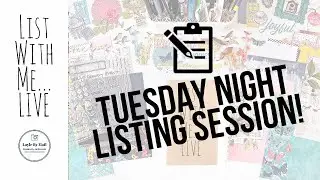 List With Me... LIVE, Traveler's Notebook Style 10.1.24