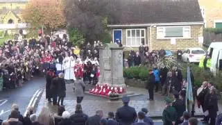 Whickham Remembrance Day Parade and Service 13th November 2016