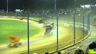Springs Speedway 03/03/12 - Sprintcar Heat 3