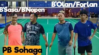 Badminton Seru Sengit Skill Smash Pertandingan PB Sohaga Pamulang