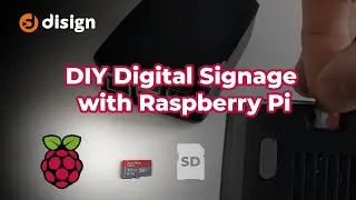DIY Digital Signage player with Raspberry Pi and Disign OS