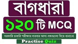 বাগধারা  ১২০টি | চাকরি পরীক্ষায় এই ১২০টি বাগধারার  বাহিরে প্রশ্ন হয় না।  বিগত পরীক্ষার MCQ সমাধান