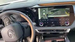 Lexus Park Assist  successful automated parking procedure