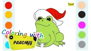 Frog Drawing, Painting and Coloring for Kids