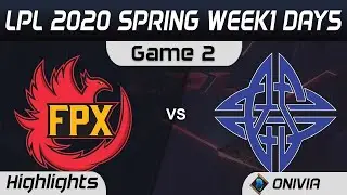 lFunPlus Phoenix vs Estar Game 2 Full - LPL Spring 2021 W4D3 - FPX vs ES G2