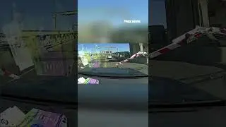 WATCH: Driver jumps gap in bridge to flee from police #shorts #usa #us #policechase
