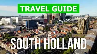South Holland, Netherlands | City of Rotterdam, The Hague, Leiden | Drone 4k video | Province