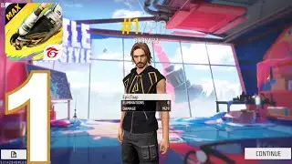 Free Fire MAX Gameplay Walkthrough Part 1 - 1st Win (IOS,Android) No commentary